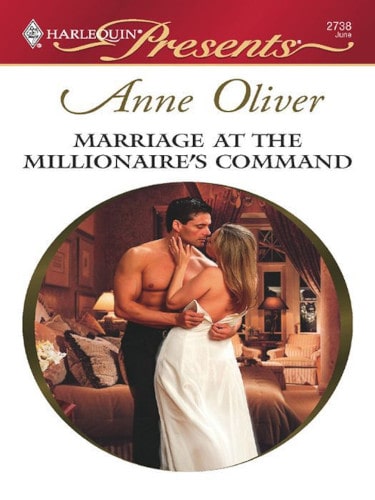 Marriage at the millionaire's command book cover