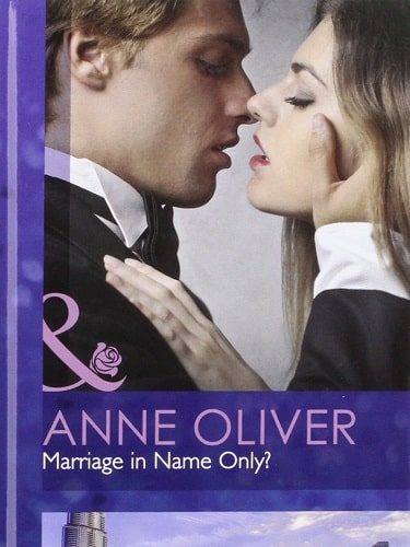 Marriage in name only book cover